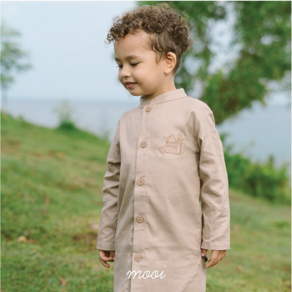 Mooi RAFA KOKO Set Baju Setelan Anak Laki Lebaran / Mooi Raya Collection