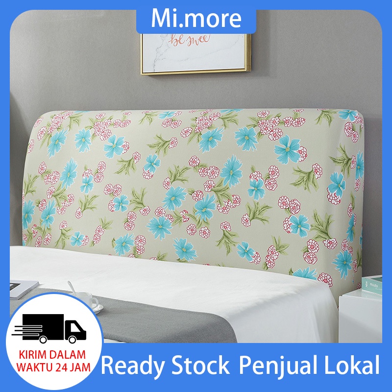 Mi.more Penutup Headboard Tempat Tidur Modern, Sarung Pelindung Kayu Elastis Semua , Anti Debu,Cover Sandaran Headboard Springbed