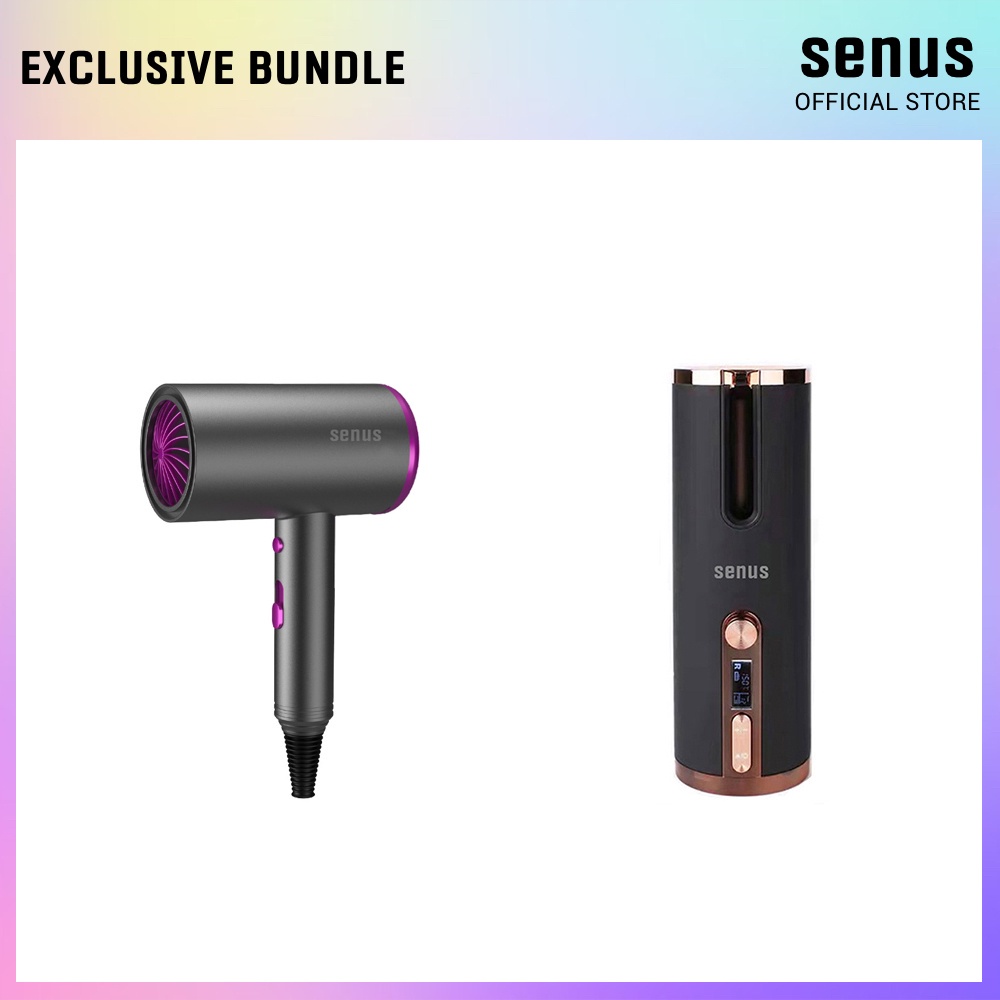 Bundle Catokan dan Hair Dryer Senus
