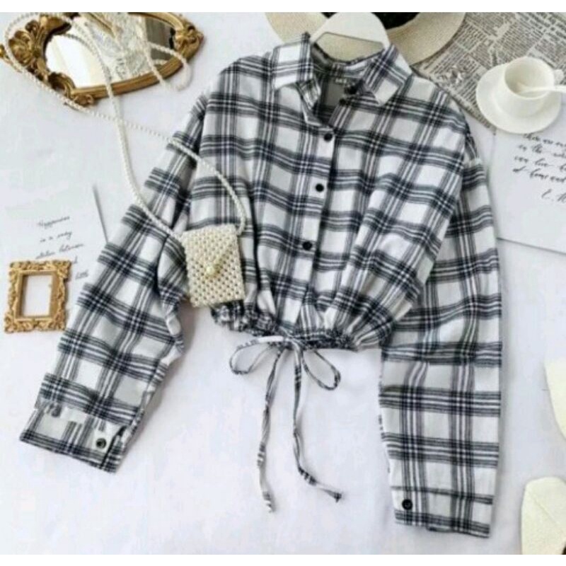 Jual Coveedartwear - Kemeja Kerlita Plaid | Kemeja Kekinian | Shopee