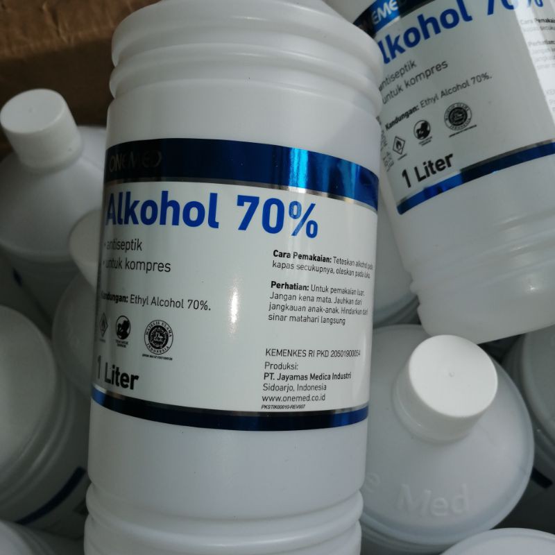 Onemed alkohol 70% antiseptik 1 liter lo