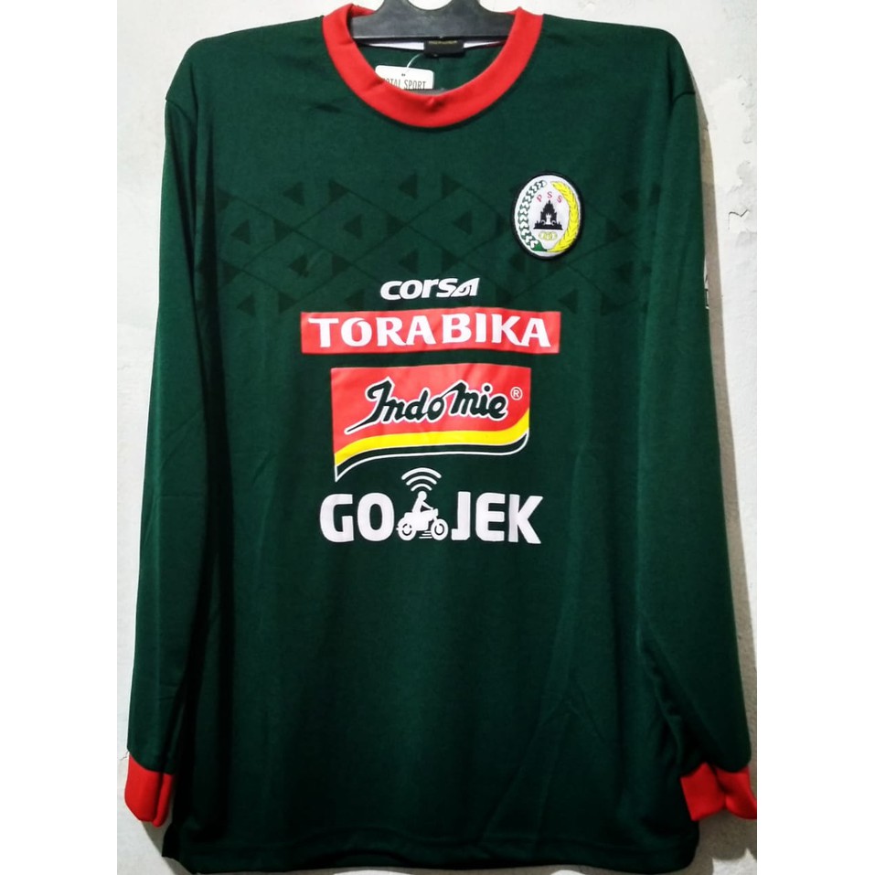 Jersey Pss Sleman home 2018 lengan panjang merk lokal