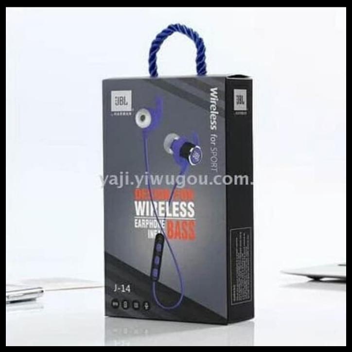 Headset Handsfree Bluetooth Model Jbl J-14 Magnet Original 100%