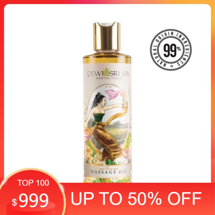 DEWI SRI SPA Whitening Massage Oil