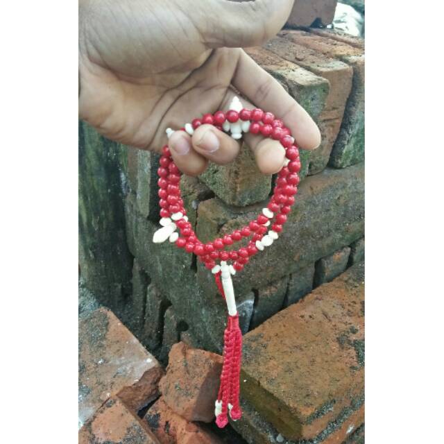Tasbih tijani batu marjan 8 mm
