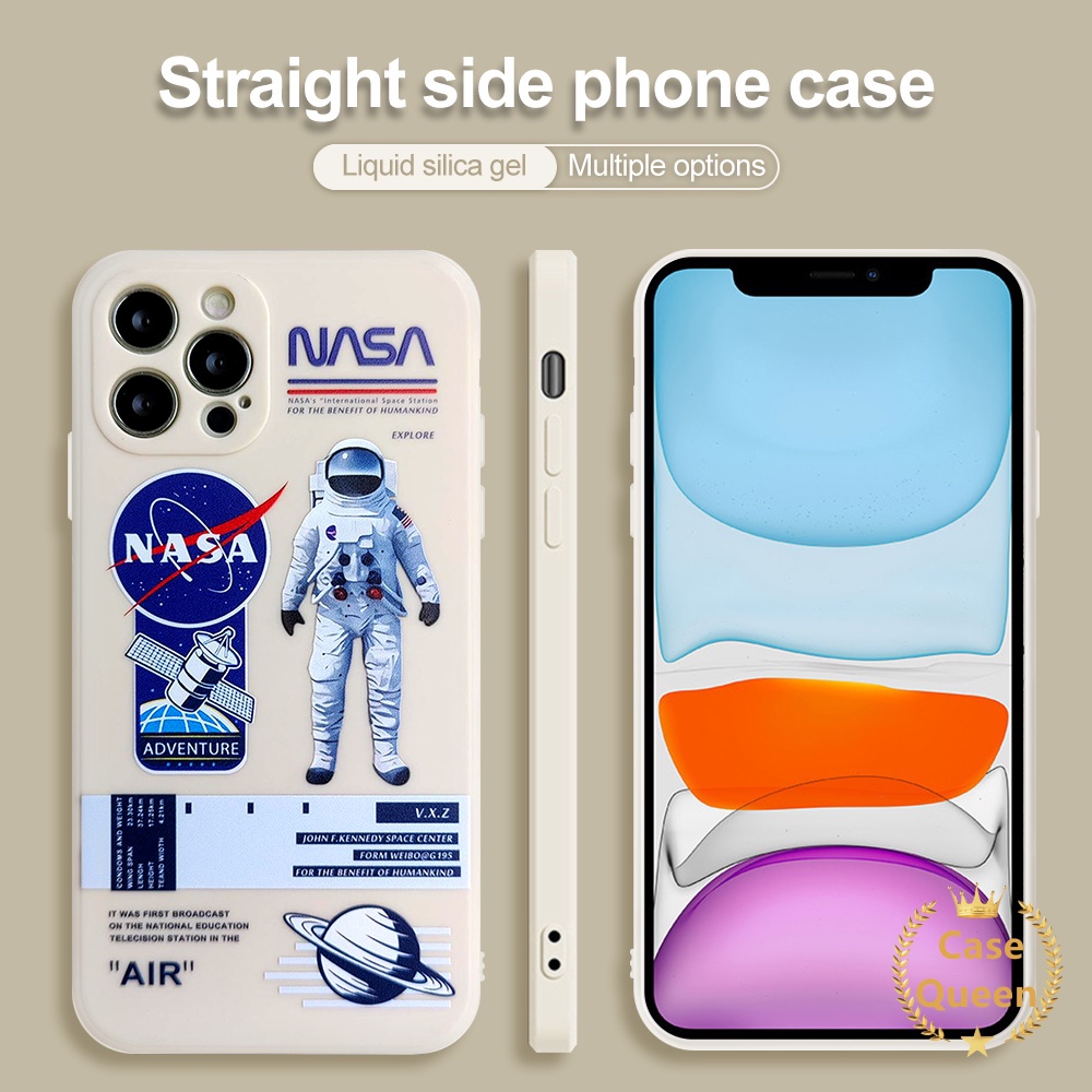 Soft Case TPU Motif NASA Astronot Nfc Untuk Xiaomi Redmi Note 9 10 8 10s 10pro Max Plus Redmi 9 10 9A 9T 9C Poco X3 Pro Poco M3