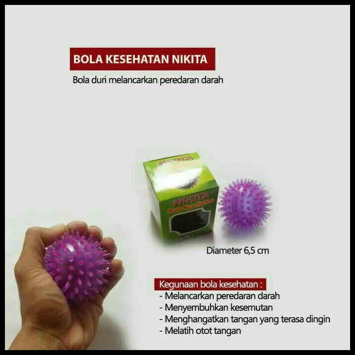 Bola Terapi Tangan Karet Duri Murah Refleksi