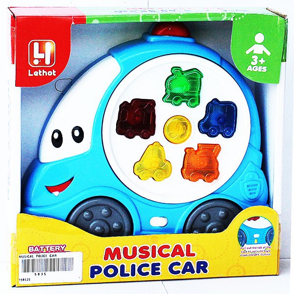 Musical Police Car 5035 / Baby Toys / Musical Baby / NB4575