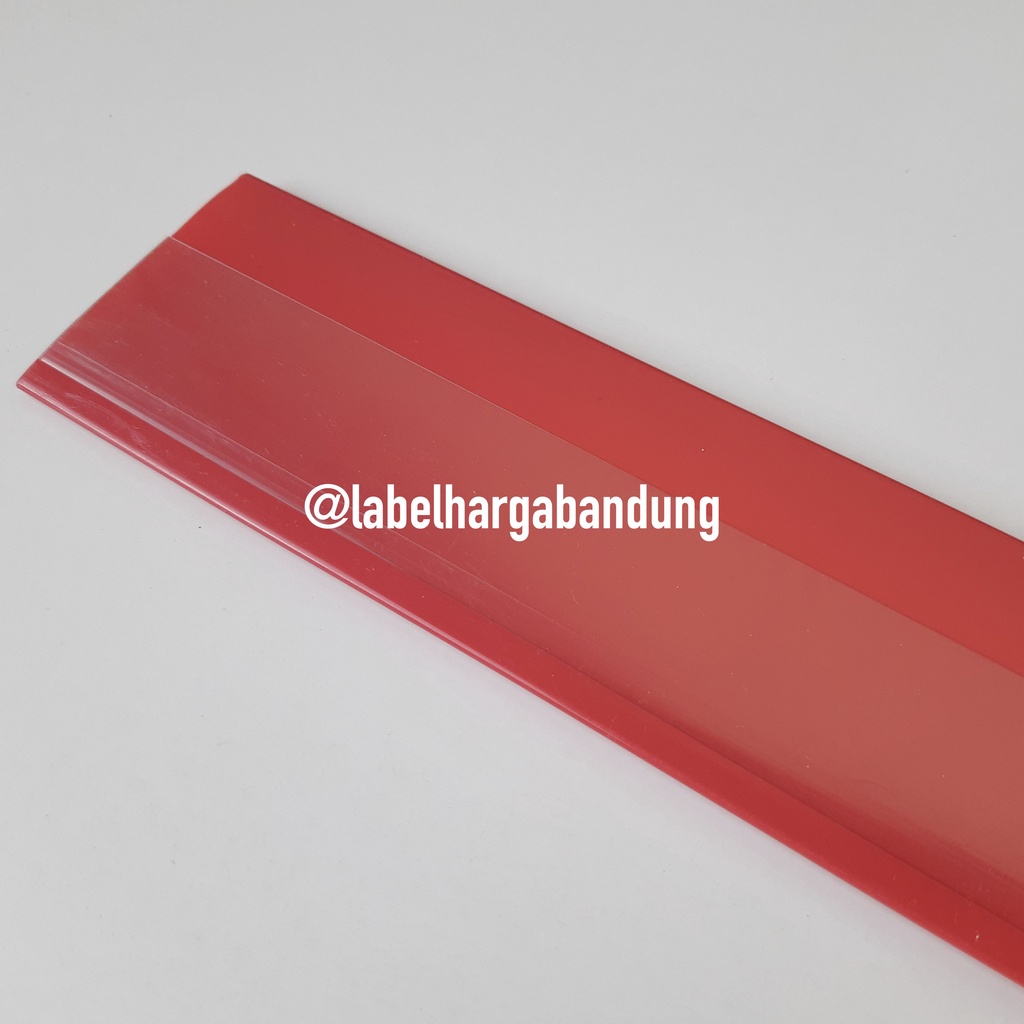 

Label Harga - Price Rail - Priece Tag - Red/Merah