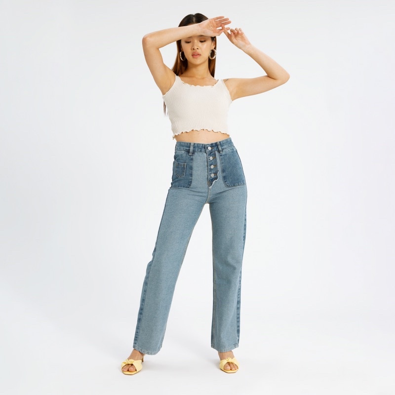 VIERLIN - Jeans 5319 - CELANA HIGH WAIST JEANS