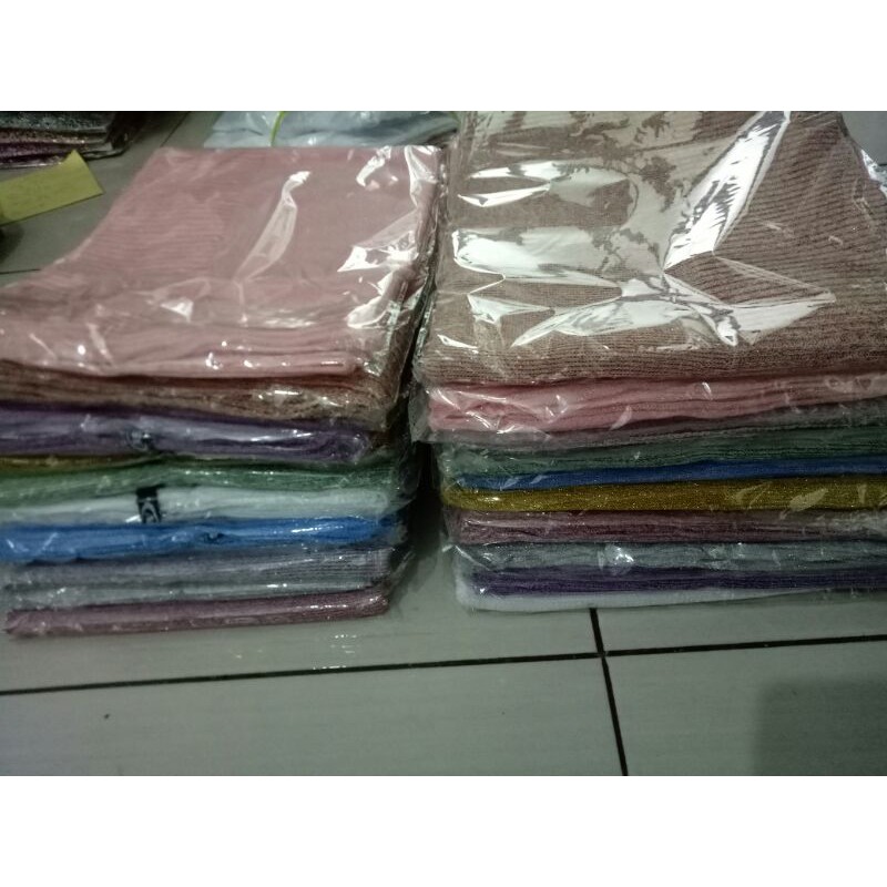 PASMINA GLITER RAJUT PREMIUM BAJAN TEBAL