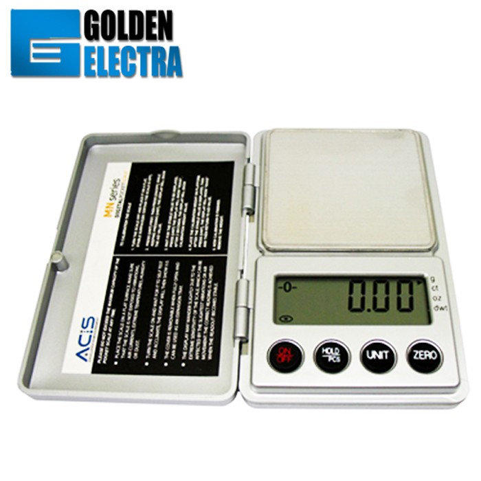 Timbangan Digital Mini Emas Batu akik, ACIS / MN-200 Pocket Scale