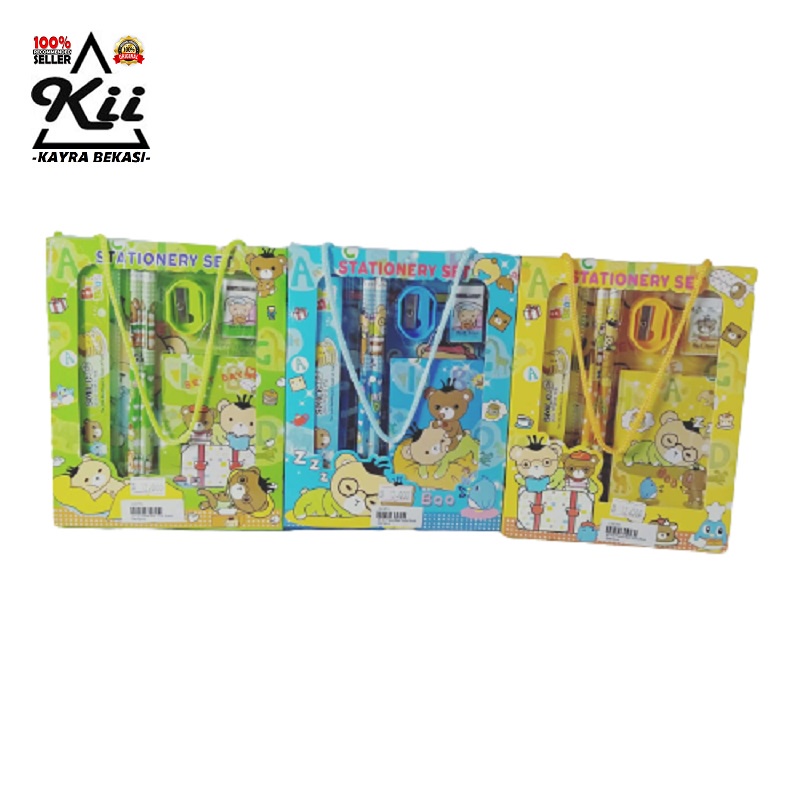 

Paket Alat Tulis Stationery 2016 Book Set 6pcs - Stationery Karakter