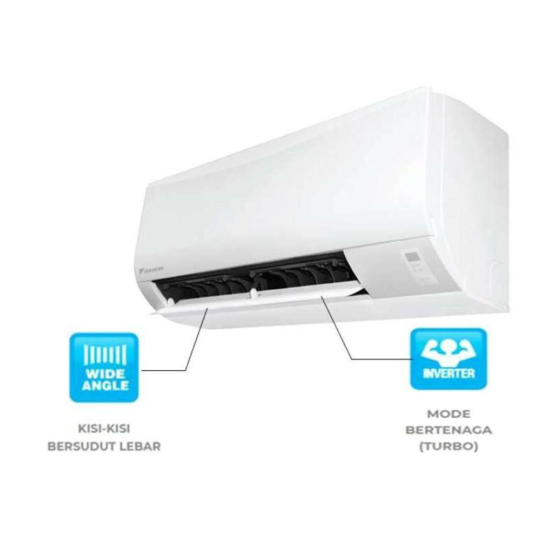 AC DAIKIN 1/2 PK STANDART LOW WATT MALAYSIA STP 15AV