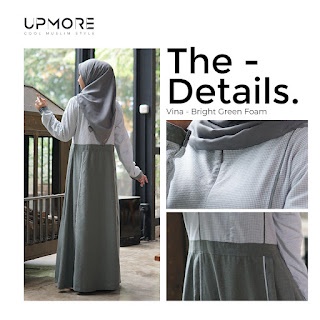 UPMORE GAMIS VINA BRIGHT GREEN DAN VINA BRIGHT GRAPE