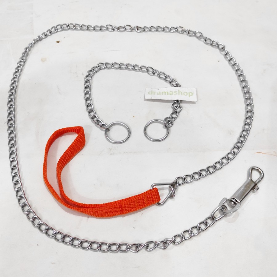 Rantai leher anjing besi dog chain 2mm 2 mm