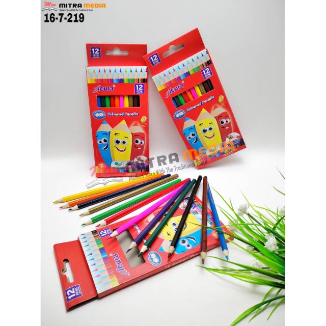 

PENSIL WARNA MURAH PANJANG 12 WARNA