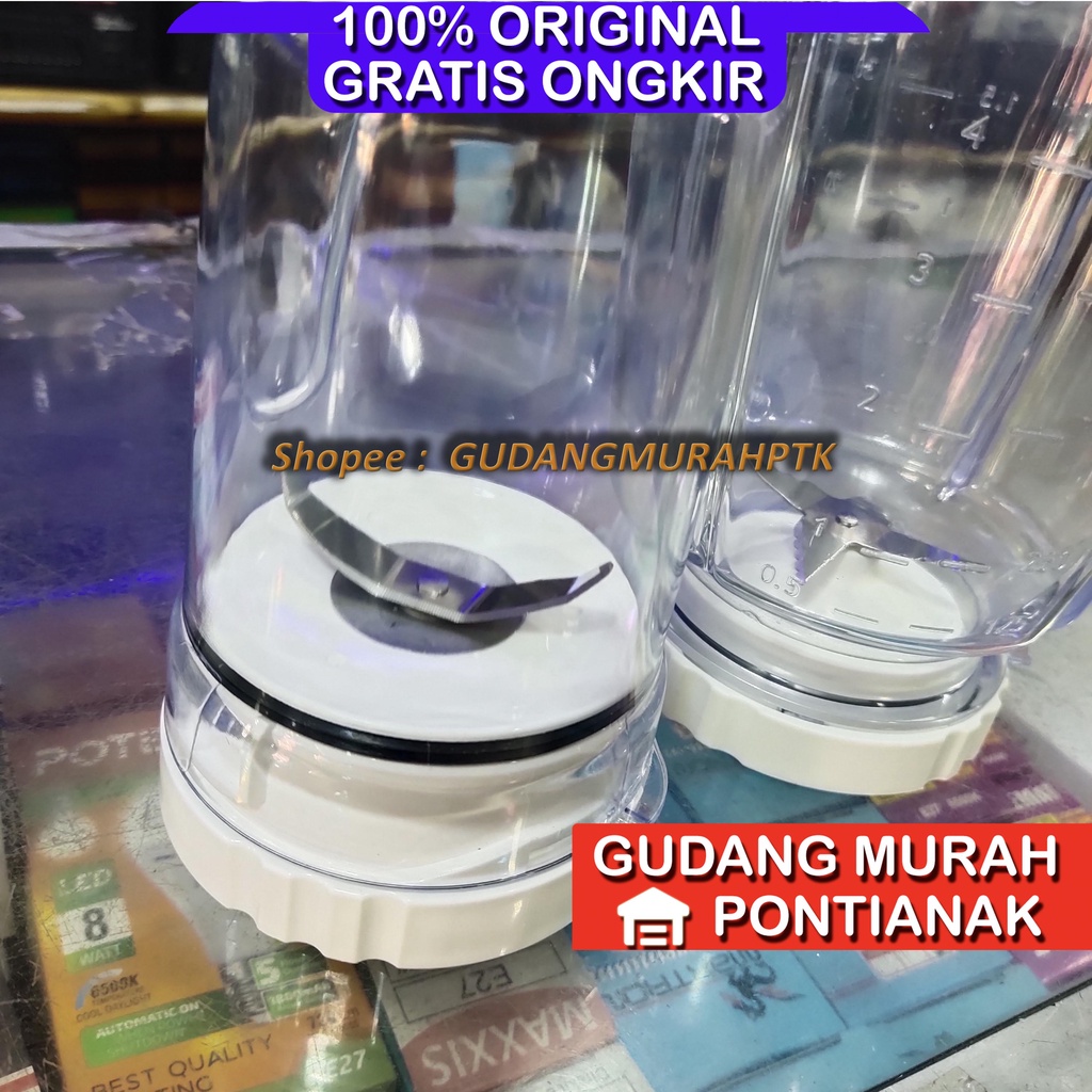Blender Philips SparePart-Nya Tabung dan Mangkok pisau kering dan basah cocok untuk tipe 2115 2116