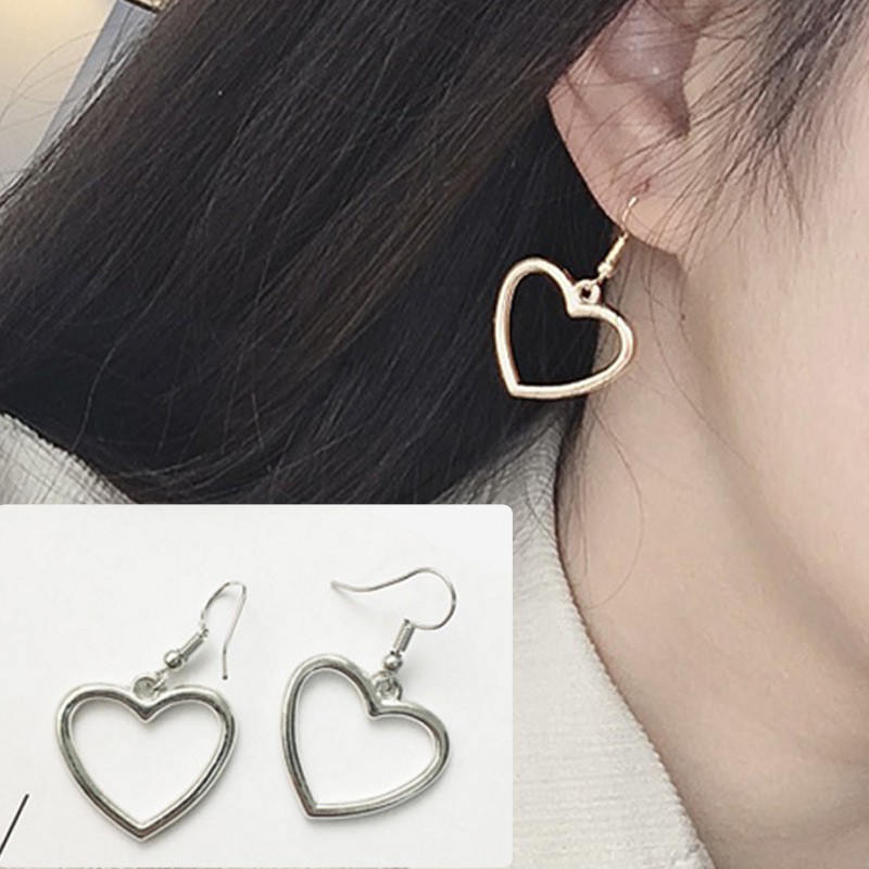 MORYMOSHI A29 Anting Tusuk Love Earring fashion Wanita Korea Aksesoris Fashion  Murah