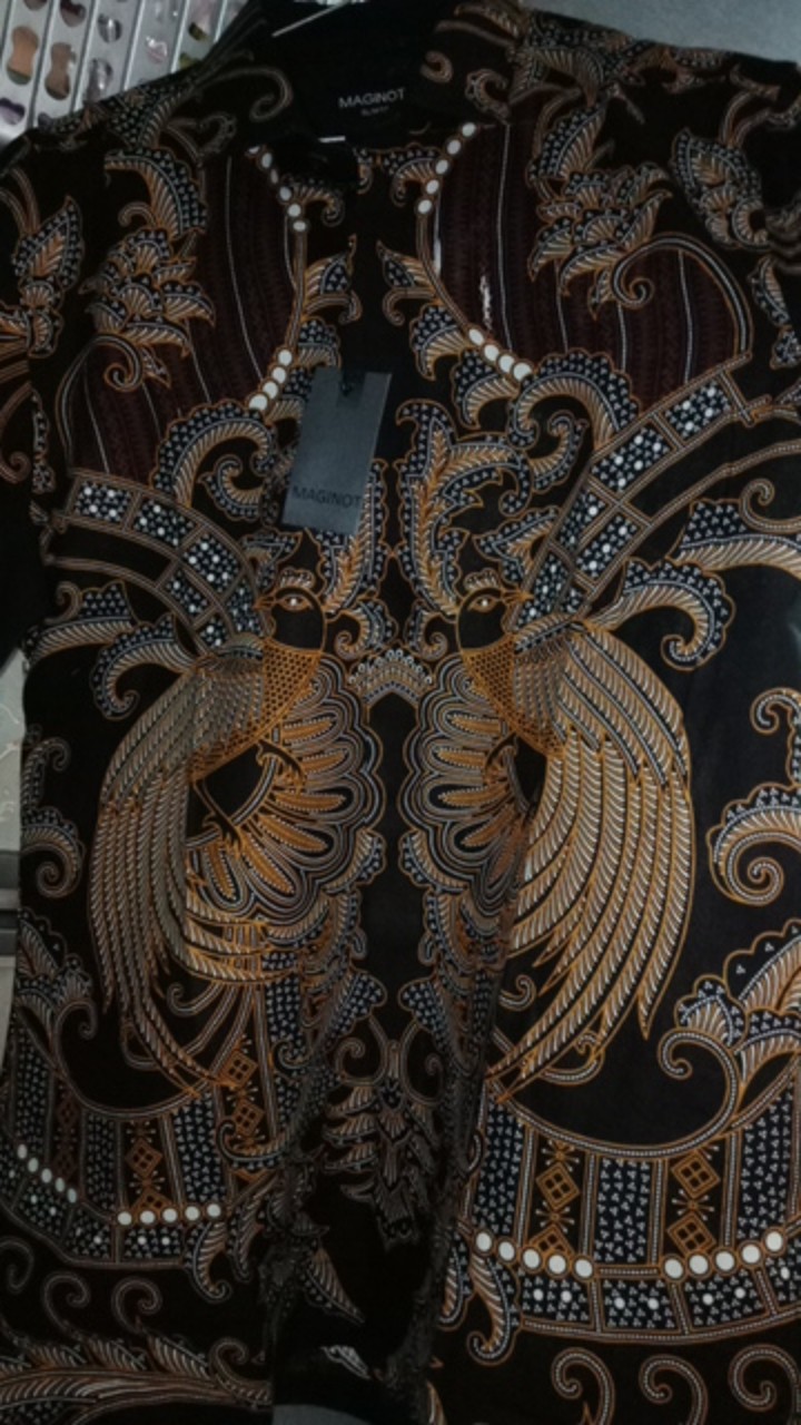 Maginot Kemeja Batik Pria Nakula-ls Lengan Panjang