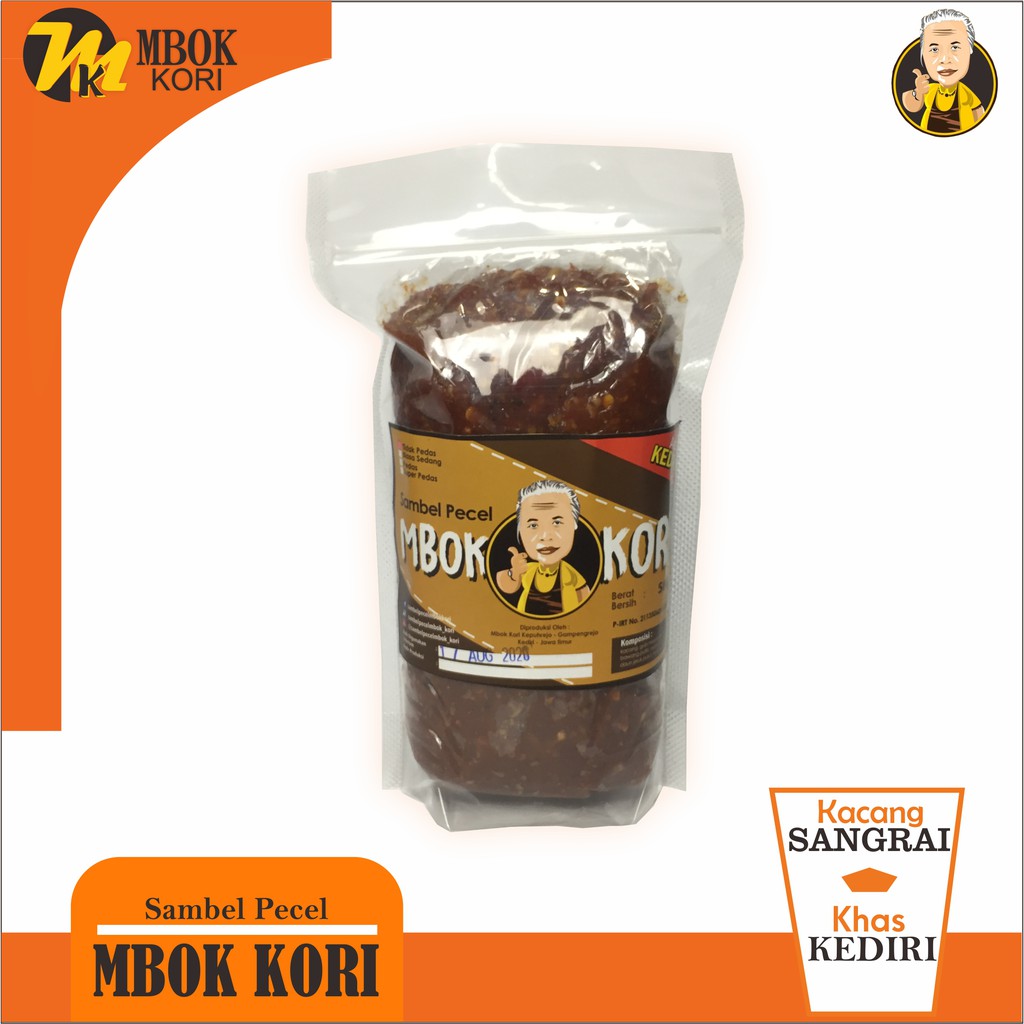 

Sambel Pecel Kediri Mbok Kori - Rasa Pedas ( 500 g )