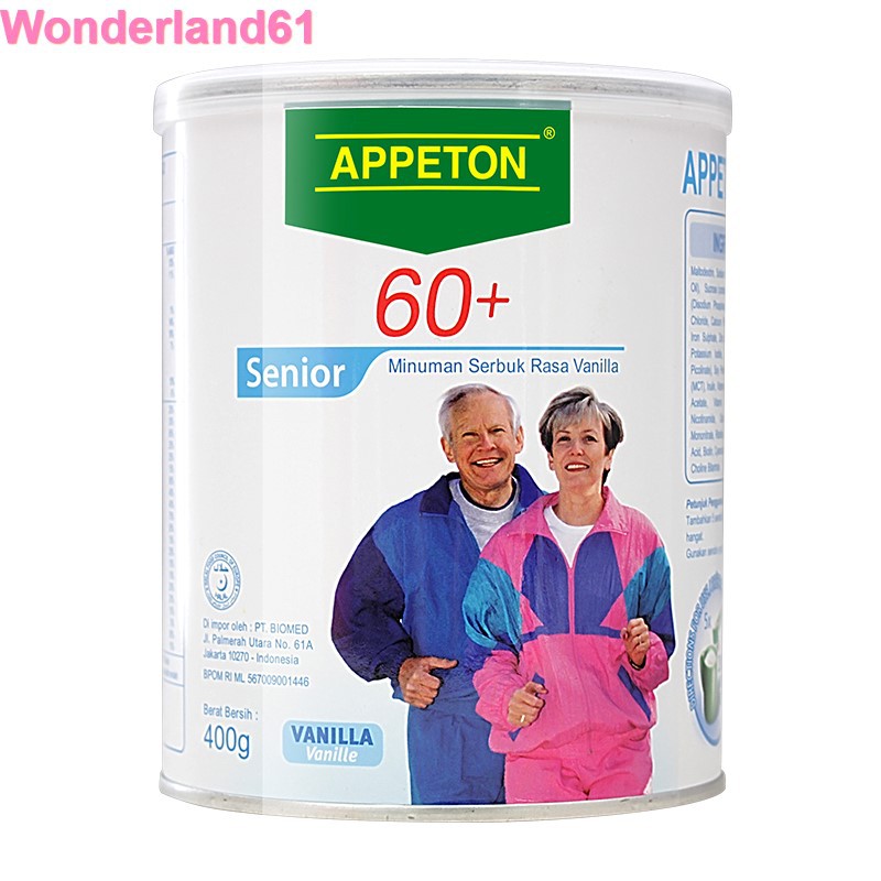 

Appeton 60+ Vanilla 400 gr