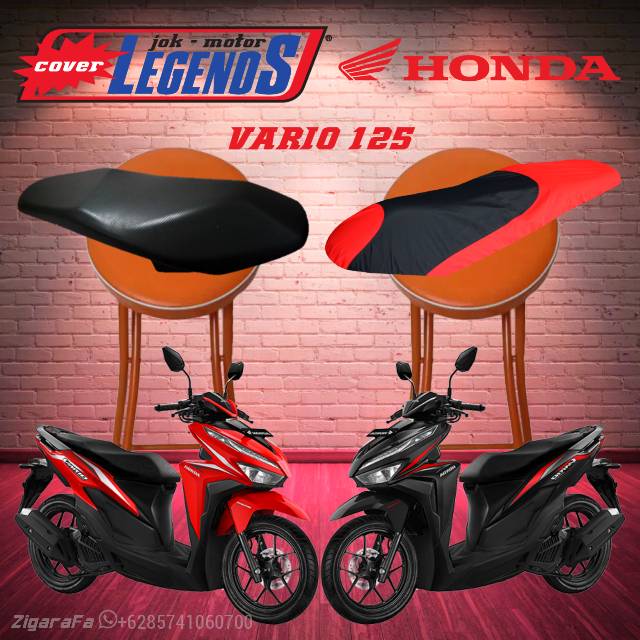 Cover Jok VARIO 125 Anti Air / Sarung Mantel Jok Motor Type Standar / Modifikasi