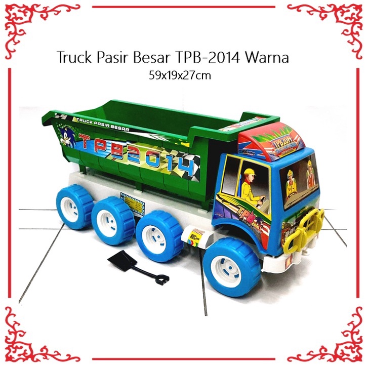 Mainan Truck Pasir Besar TPB-2014 Warna 59cm