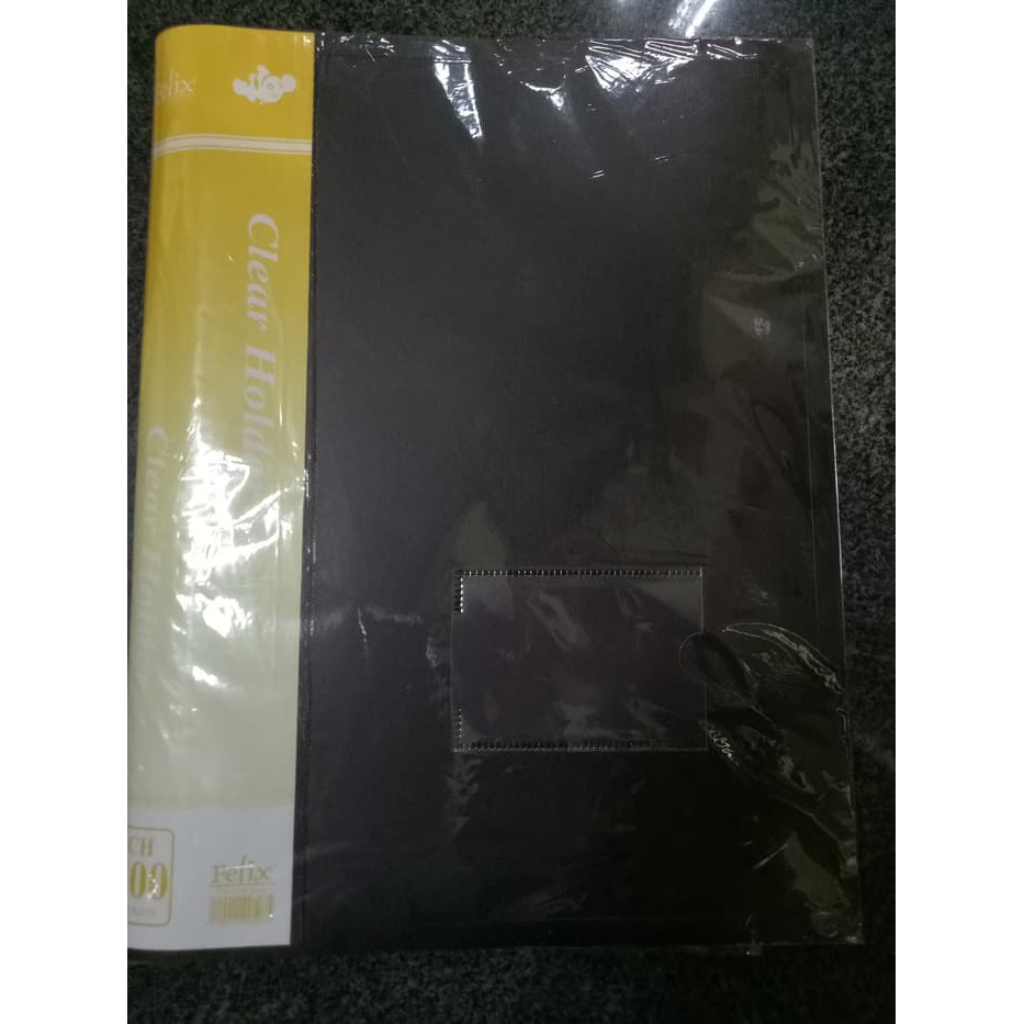 

clear holder/ Display book isi 100 felix bagus