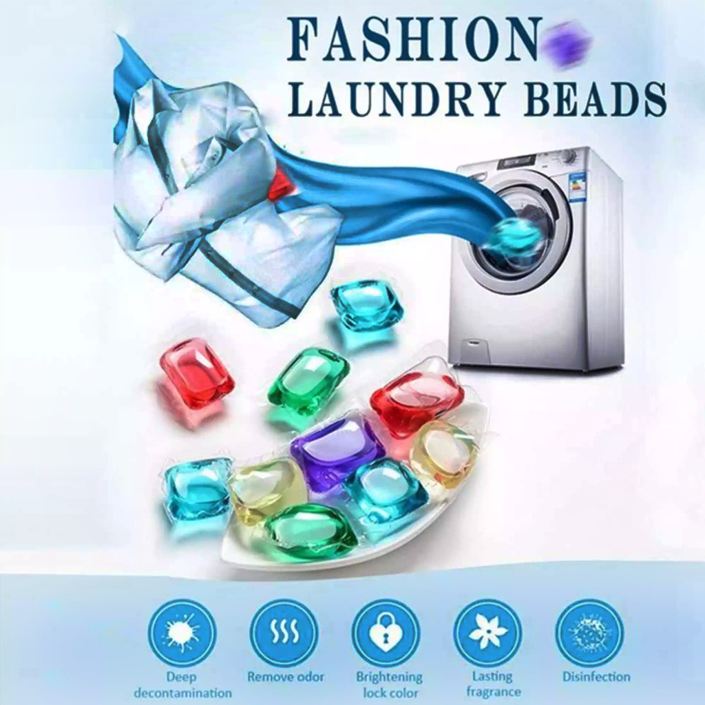 GROSIR SABUN LAUNDRY BEADS / SABUN CUCI BAJU KAIN / DETERGENT GEL WANGI BUNGA