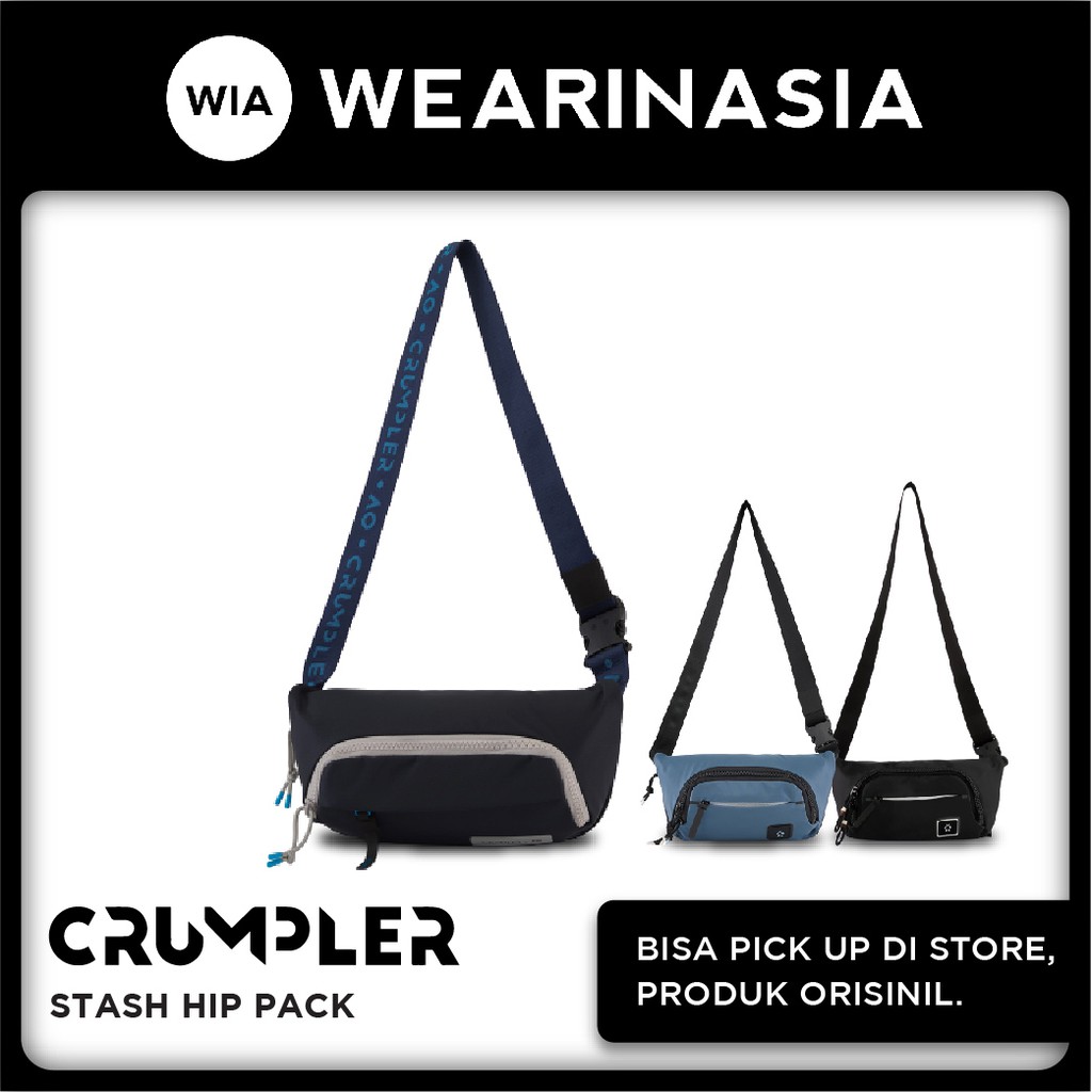 Tas Selempang Pria Wanita Crumpler Stash Hip Pack Original