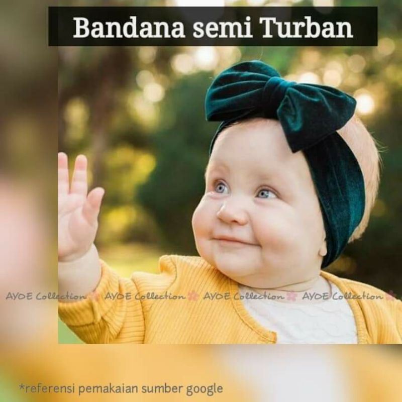 Bando pita polos/ bando bayi/ bando bayi murah