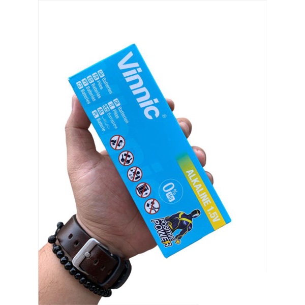 Batre Vinnic Original LR55 AG8 L1121F satuan vinnic 1120 391