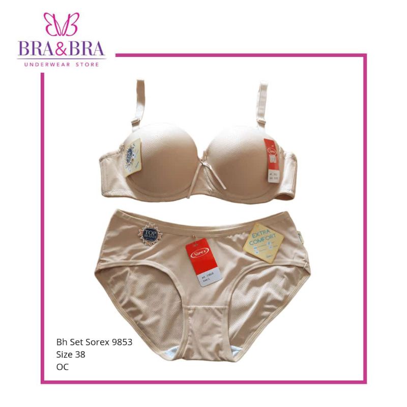 Bra Bh Set Extra Comfort Sorex 9853 + Cd Celana Dalam Wanita 15020