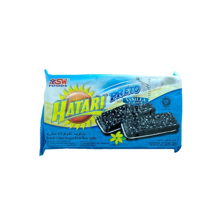 

Hatari Preto Vanilla Cream 200gr
