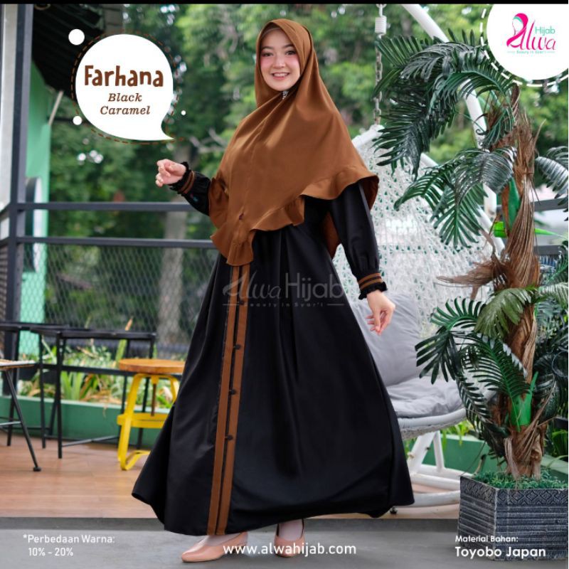 Gamis Farhana Ori Alwa Hijab