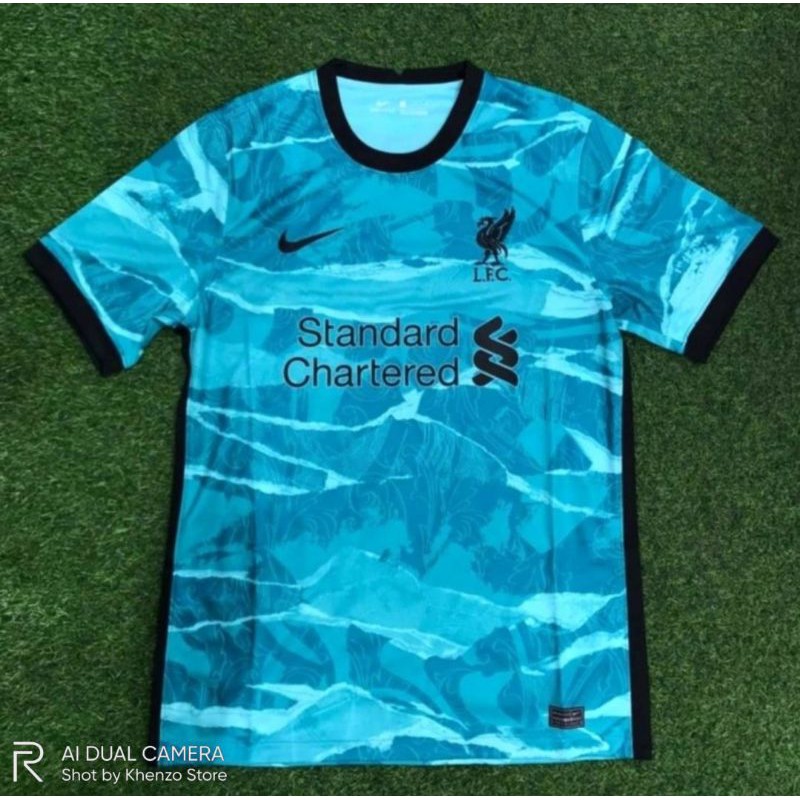 Jersey Bola Liverpool. Away GO 2020/2021 Premium High Quality