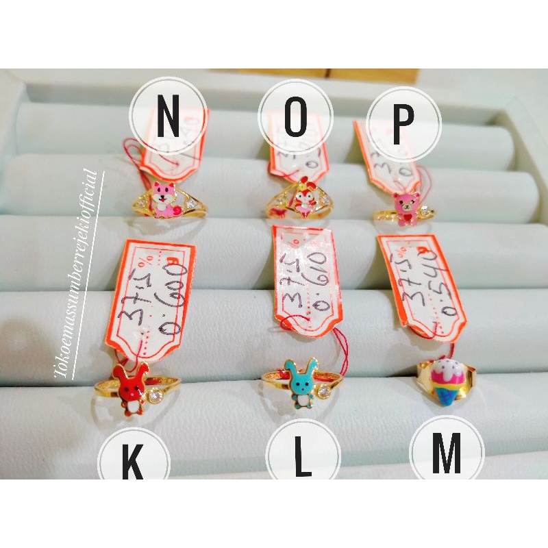 cincin anak / cincin bayi /cincin baby /cincin / cincin anak 375 /cincin 375 / cincin bayi 375 / cin