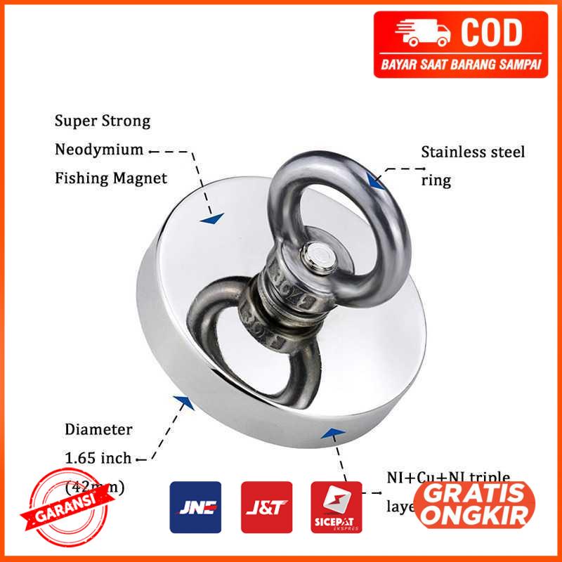 Magnet Gantungan Round Hook Strong Neodymium 32mm D32