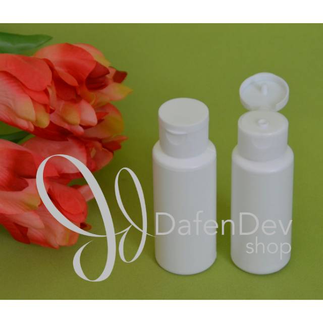 Botol HDPE 60 ml Fliptop