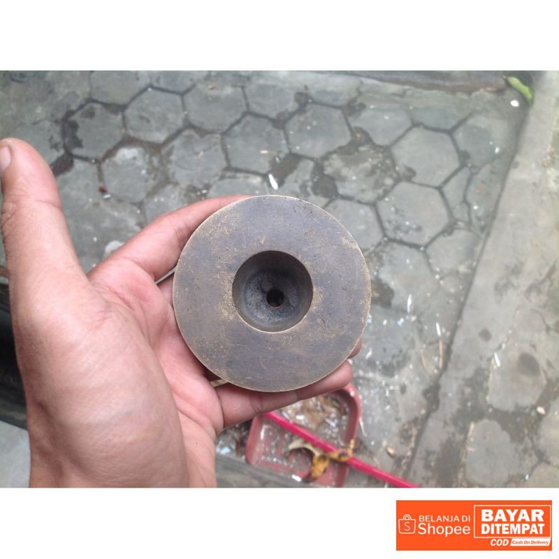 brass ring pull - tarikan pintu gebyok kuningan antik GBY 71 Termurah