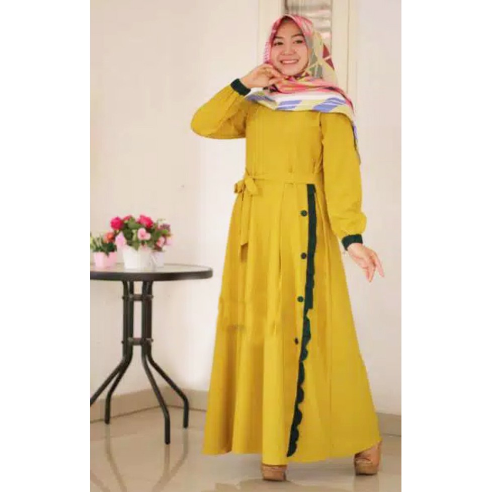 gamis NADIRA DRESS /Gamis terbaru /gamis wanita / gamis polos