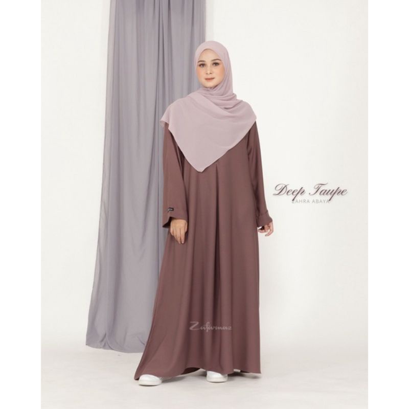 ABAYA TURKI ABAYA BASIC GAMIS WANITA