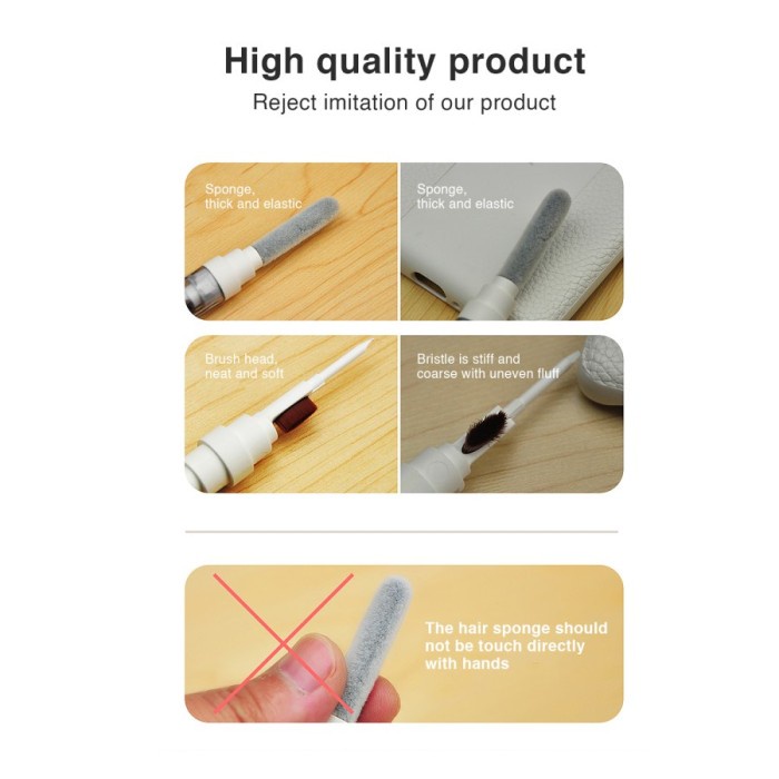 LENOVO Pen Cleaning Brush Pembersih Earphone TWS HP Airpods Tablet