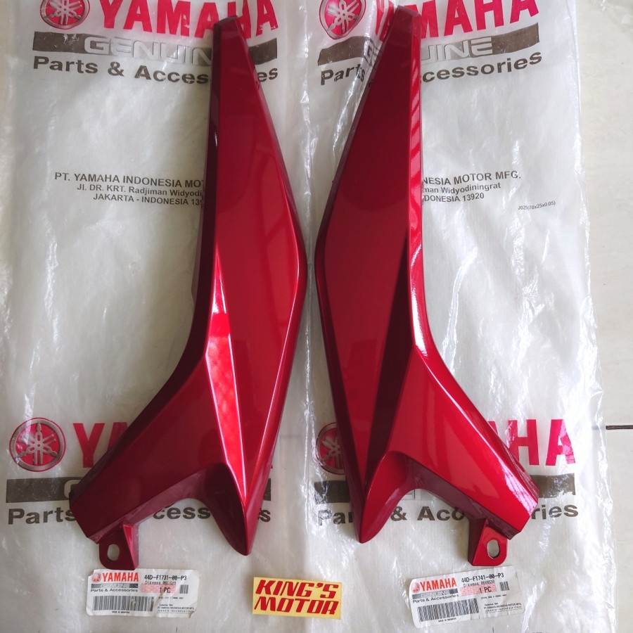 COVER STEP, BODY XEON KARBU RC GT125 GT 125 (44D-P3) ASLI YAMAHA