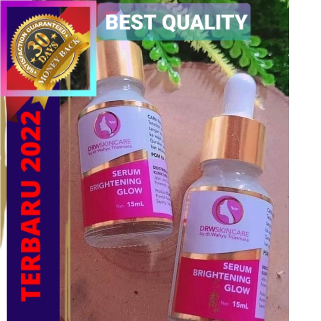 Glowing Drwskincare Original Bpom  pencerah kulit wajah pemutih wajah racikan dokter penghilang flek