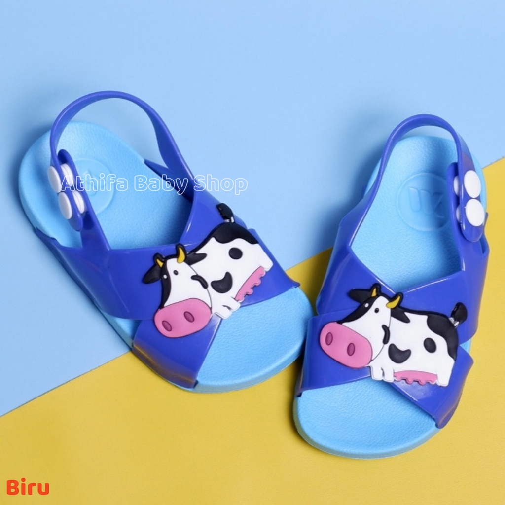 Sepatu Sandal Anak Perempuan Laki Usia 6 Bulan 1 2 3 Tahun Sendal Gunung Karet Balita Bayi Cowo Cewe