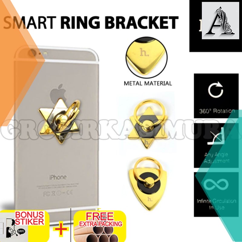 

Terlaris TERLARIS / TERBARU/ IRING STAND HOCO / SMART RING BRACKET