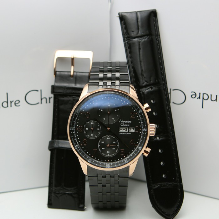 ORIGINAL Jam Tangan Pria Alexandre Christie AC 6492 / AC6492 / 6492 Garansi Resmi 1 Tahun.