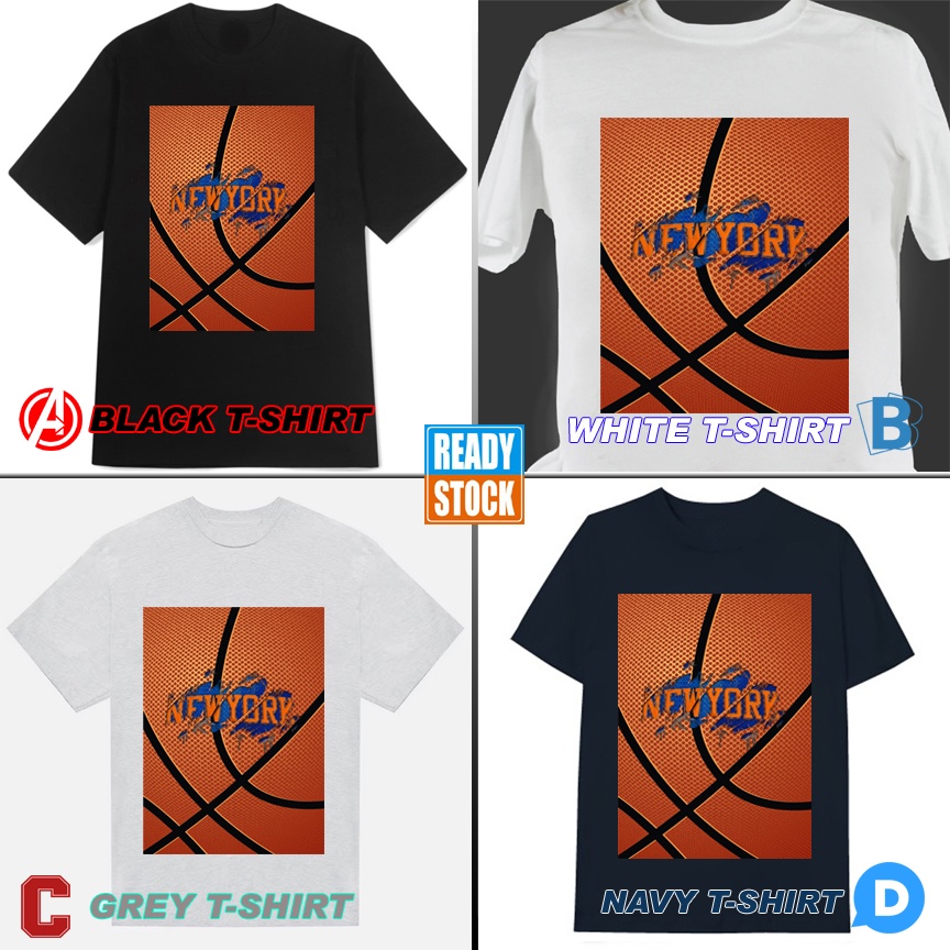 New York Knicks Basket Tshirt